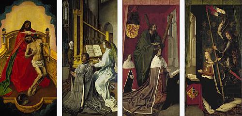 The Trinity Altarpiece, Hugo van der Goes